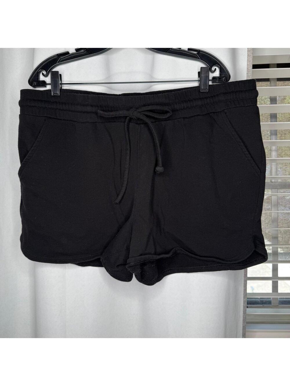 Kelly Renee knit black shorts for women